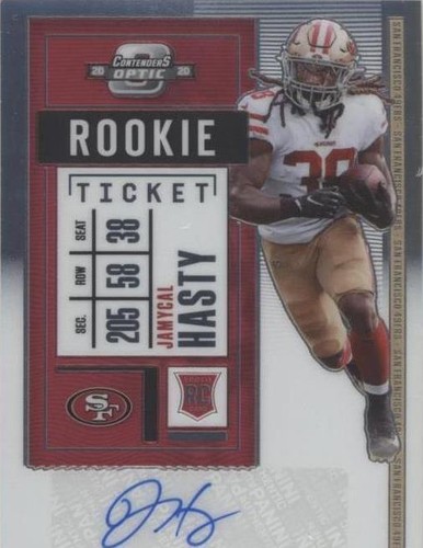 2020 Panini Contenders Optic JaMycal Hasty #202