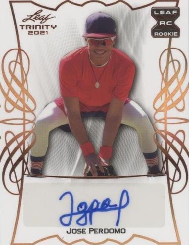 2021 Leaf Trinity - Jose Perdomo #BA-JP2