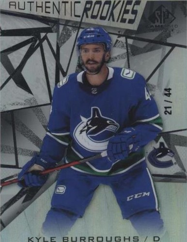 2021-22 Upper Deck SP Game Used - Kyle Burroughs #134