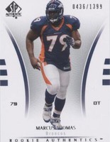 2007 SP Authentic Marcus Thomas #120