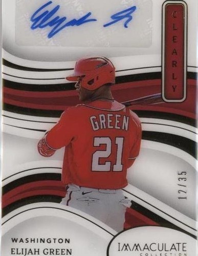 2023 Panini Immaculate Collection - Elijah Green #CIS-EG