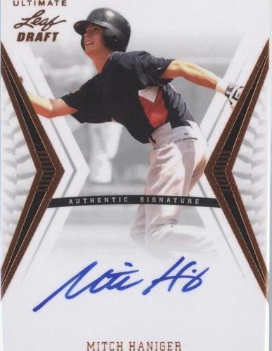 2012 Leaf Ultimate Draft - Mitch Haniger #BA-MH1