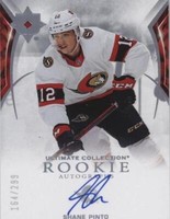 2021-22 Upper Deck Ultimate Collection - Shane Pinto #155