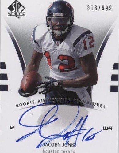 2007 SP Authentic Jacoby Jones #238