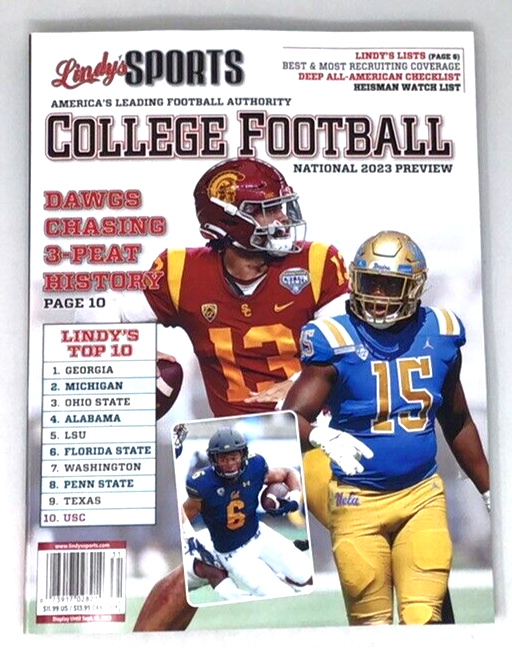 Lindy's Sports College Football National 2023 Preview *NEW* COVERS