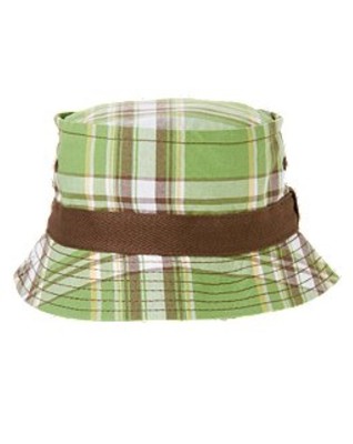 

NWT Gymboree Island Hoppers Клетчатая панама Шляпа от солнца пальмового цвета в клетку для мальчиков 4Т 5Т, Palm green plaid