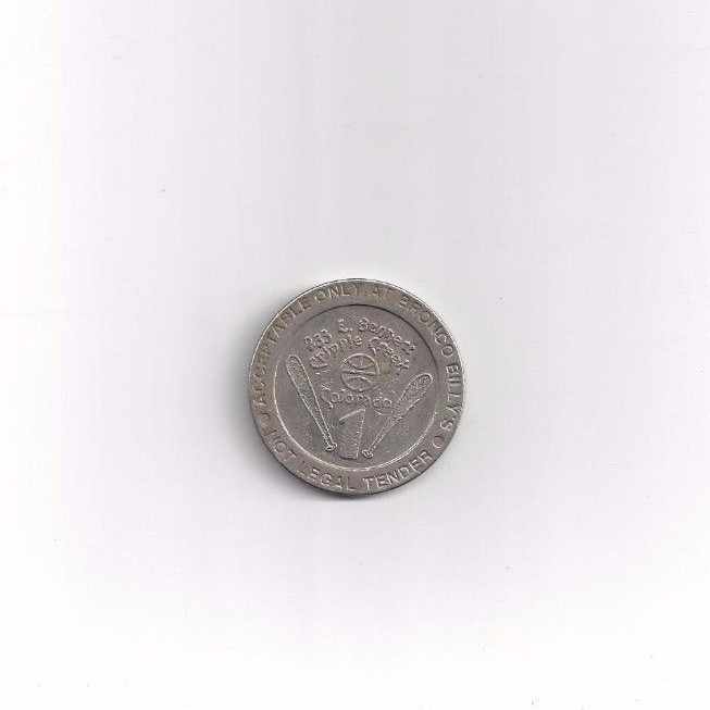 $1.00 Casino Token Bronco Billy's Casino Cripple Creek Colorado
