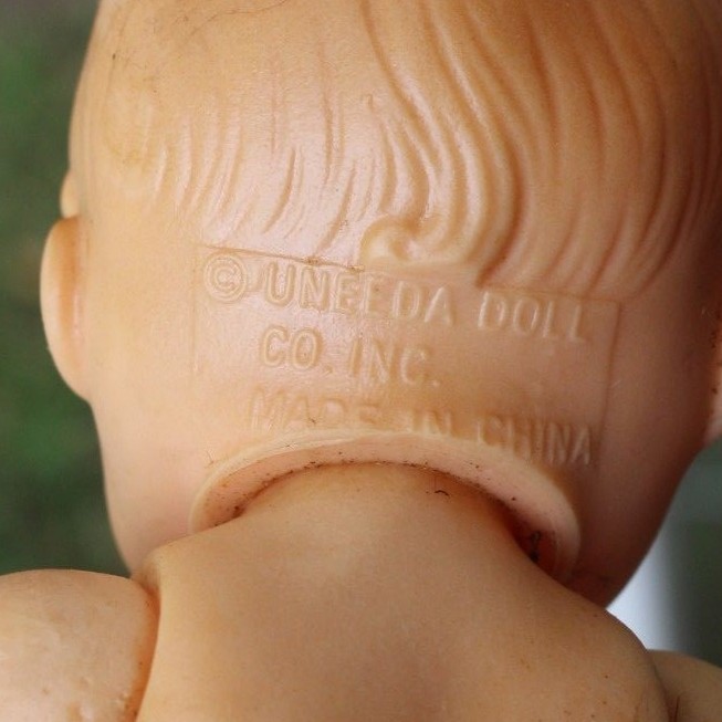 6 inch Uneeda, drink and wet doll