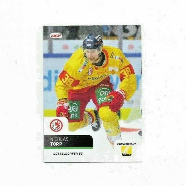 Del Playercard - 18/19 - Nichlas Torp - DÃ¼Sseldorfer Eg #459 - Ik Oskarshamn