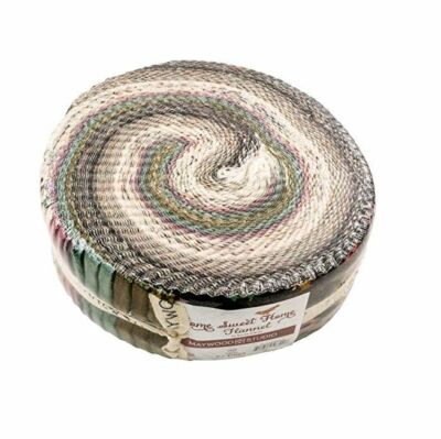 Woolies Flannel By Maywood Studio Home Sweet Home  - Jelly Roll Strips