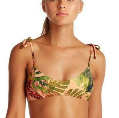 Vitamin A Bella Bralette sz M / 8 Zuma green