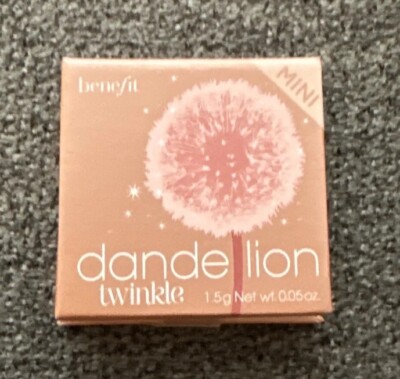 Benefit Dandelion Twinkle Mini Highlighter Nude Pink Powder 1.5g New