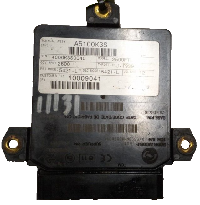 エリ Transmission Module (TCM) Allison 29544773 ATA4102 10R022849
