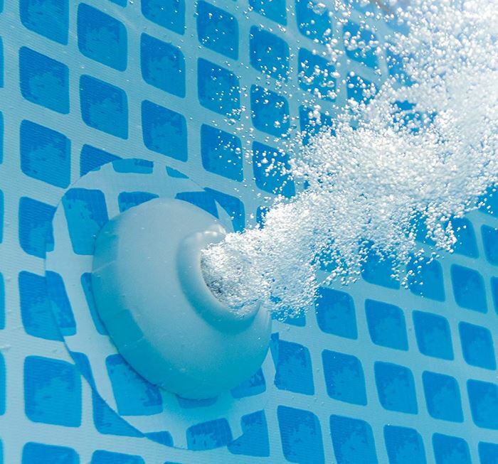 Inflatable Pool Backyard DIY 8ft X 30in with Filter Pump Large Swimming 639 Gal