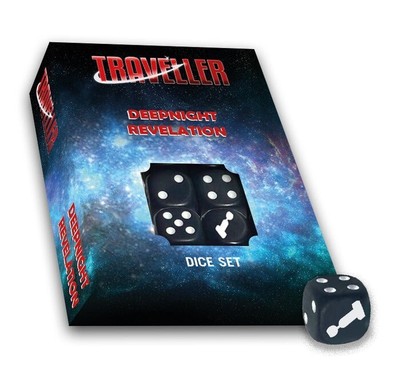 Traveller RPG: Откровение глубокой ночи - Набор кубиков