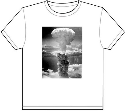 NAGASAKI BOMBING T-SHIRT TEE PICTURE PHOTO hiroshima japan