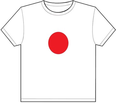 よよよっくん JAPAN Tシャツ　未使用　S 2枚セット JAPAN COUNTRY FLAG T-SHIRT TEE PICTURE PHOTO tokyo japanese