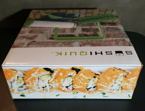 SushiQuik Fun Easy 4 Step Perfect Sushi Making Kit - Set for Beginners & Kids