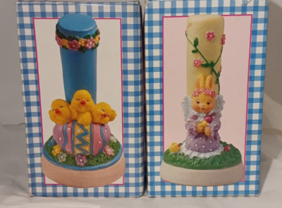 2 Vintage Easter Cookie Stamps. Polystone Happy Easter Cookie, Baking, Dessert