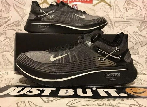 Undercover Gyakusou x Nike Zoom Fly Black Grey AR4349-001 Men SZ 7