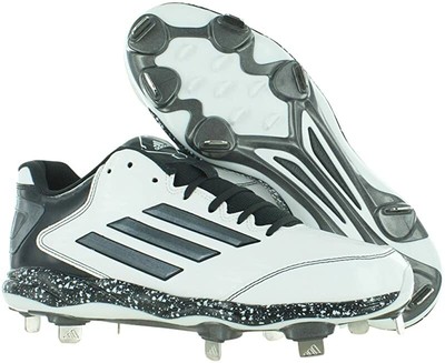 

Мужские бейсбольные бутсы adidas PowerAlley 2, белые/черные, 13,5 D(M) США, White/black