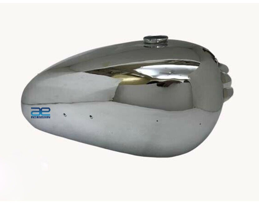 BSA GOLDEN FLASH A10 PLUNGER MODEL CHROME FUEL GAS PETROL TANK  