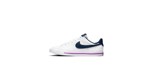 

Nike Court Legacy White/Midnight Navy-Mint Foam для больших детей (DA5380 117), White/midnight navy-mint foam (gs)