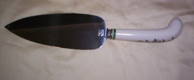Spode Christmas Tree Pie/Cake Cutter Slice Serrated Edge