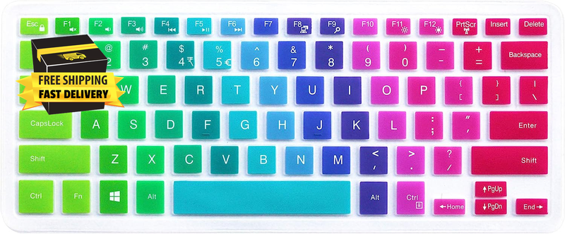 Silicone Keyboard Cover Compatible for 13.3&rdquo; Dell Inspiron 13 5000 7000 Series ⭐