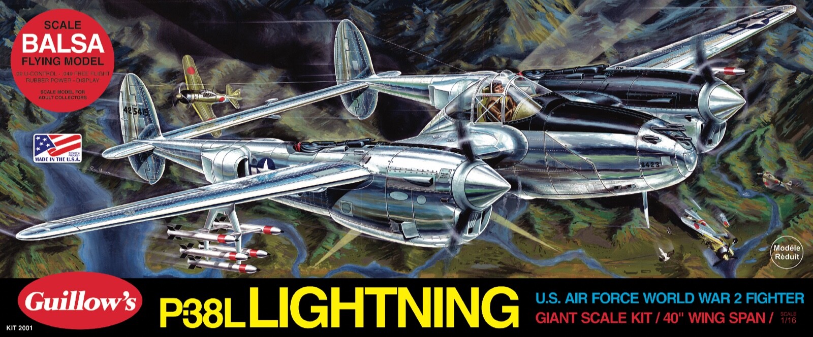 k*3様 Guillow's Lockheed P-38L Lightning $_57.JPG?set_id=880000500F