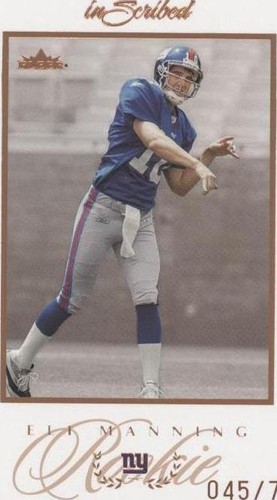 2004 Fleer inScribed Eli Manning #76