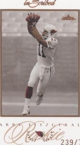 2004 Fleer inScribed Larry Fitzgerald #77