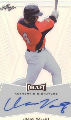 2014 Leaf Metal Draft - Chase Vallot #BA-CV2
