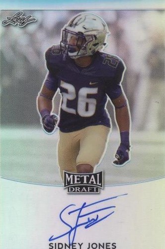 2017 Leaf Metal Draft Sidney Jones #BA-SJ1