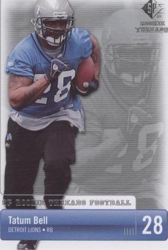 2007 SP Rookie Threads Tatum Bell #35