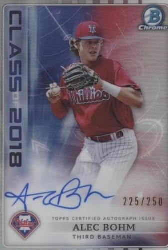 2018 Bowman Draft - Alec Bohm #C18A-AB