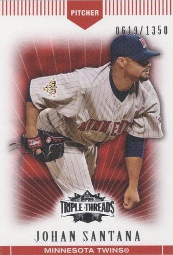 2007 Topps Triple Threads - Johan Santana #125