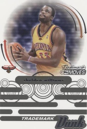 2006-07 Topps Trademark Moves - Shelden Williams #TDU-16