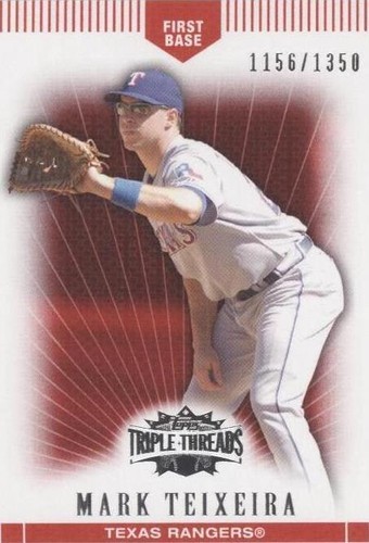 2007 Topps Triple Threads - Mark Teixeira #111