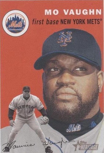 2003 Topps Heritage - Mo Vaughn #316