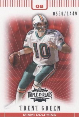 2007 Topps Triple Threads Trent Green #22