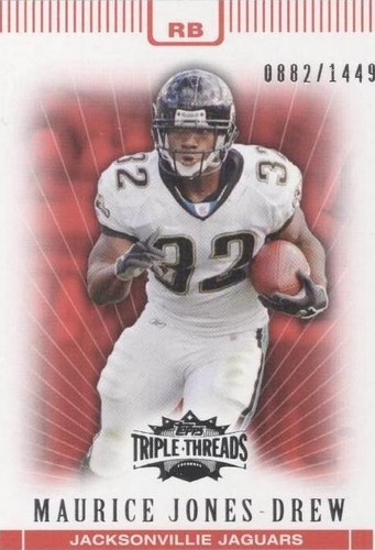 2007 Topps Triple Threads Maurice Jones-Drew #36