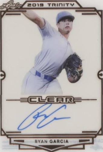 2019 Leaf Trinity - Ryan Garcia #CA-RG2