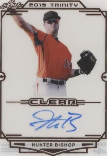 2019 Leaf Trinity - Hunter Bishop #CA-HB1