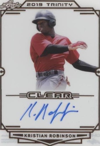 2019 Leaf Trinity - Kristian Robinson #CA-KR1