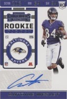 2019 Panini Contenders Antoine Wesley #187