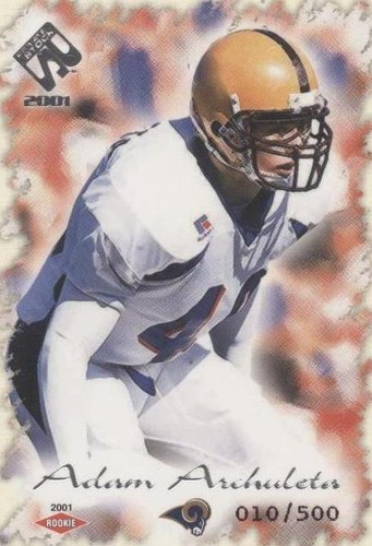 2001 Pacific Private Stock Adam Archuleta #157