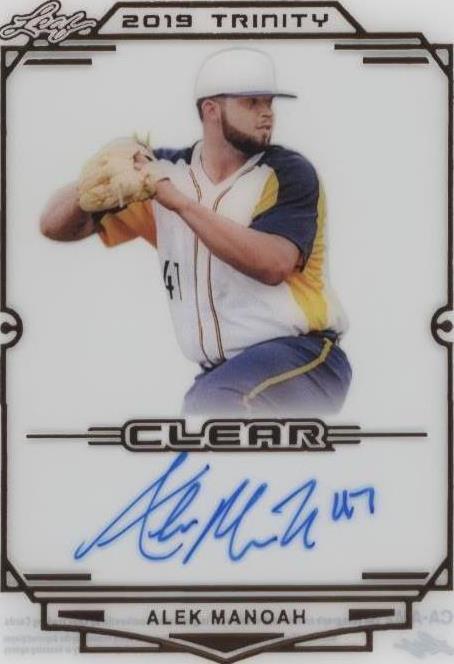 2019 Leaf Trinity - Alek Manoah #CA-AM2