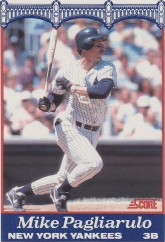 1989 Score NatWest Banks New York Yankees - Mike Pagliarulo #13