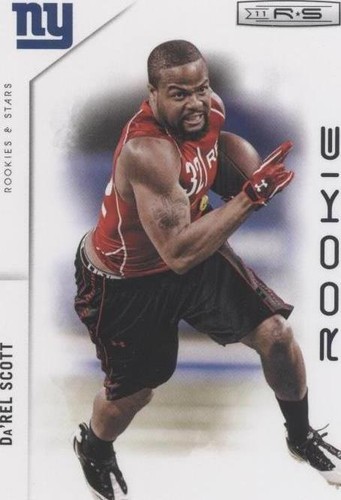 2011 Panini Rookies & Stars Da'Rel Scott #180